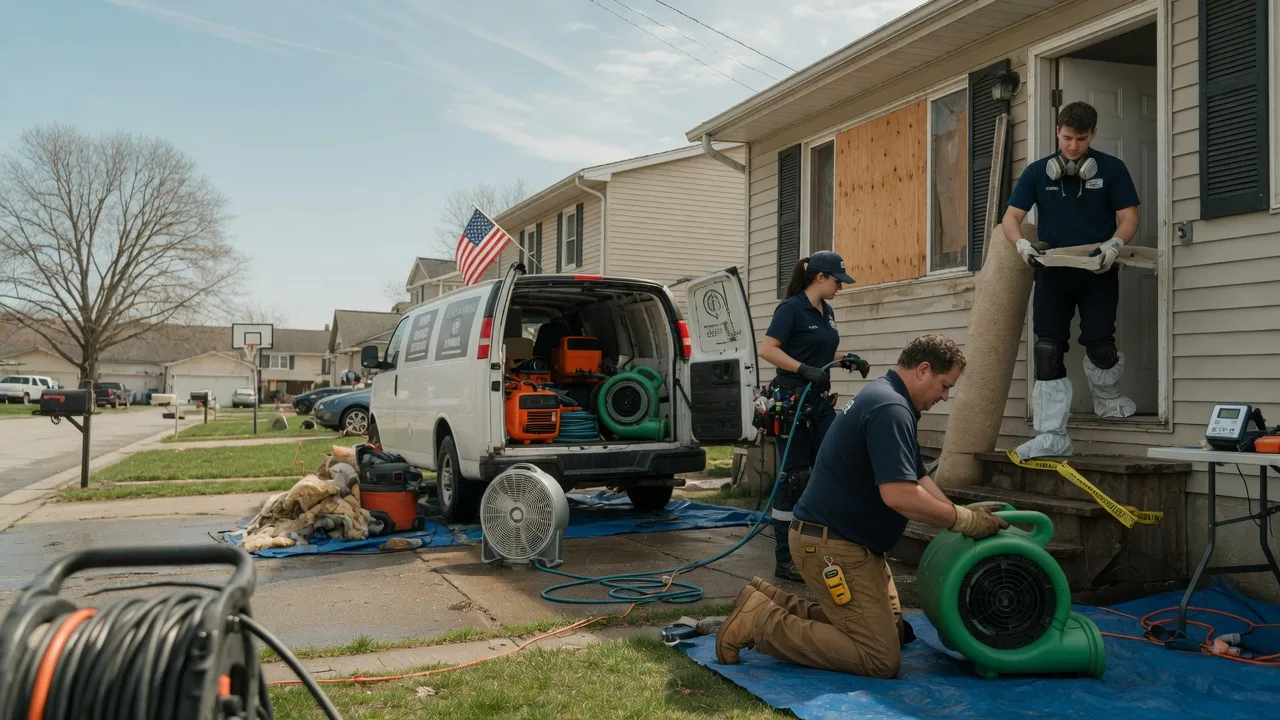 Water Damage Restoration in Clinton Township, MI near me